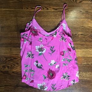 Pink Floral Tank